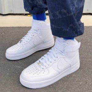 NIKE HIGH TOP AF1's retro sneakers - 8 women's - 6.5 men's